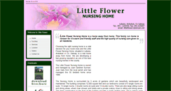 Desktop Screenshot of littleflowernursinghome.com